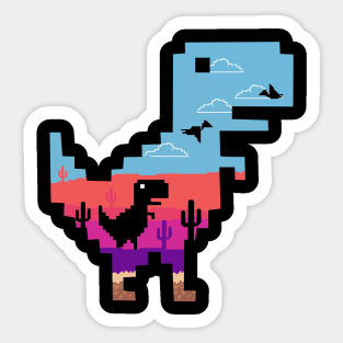 TREX GAME Sticker